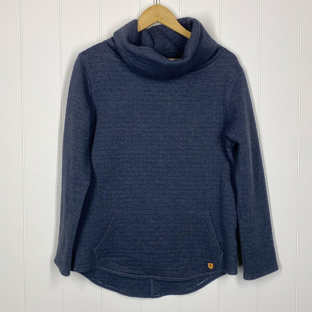 Burton Dryride Blue Pullover Turtleneck Size Small
